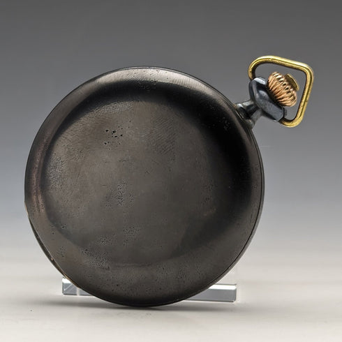 大約 1923 年古董歐米茄懷錶炮銅獵人錶殼效果很好