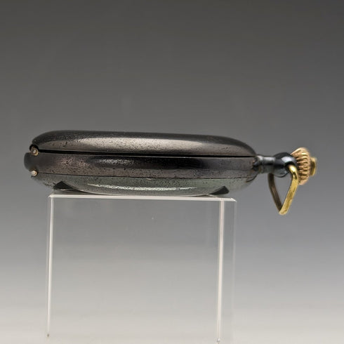 大約 1923 年古董歐米茄懷錶炮銅獵人錶殼效果很好