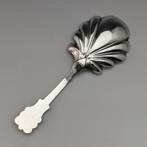 1845 British Antique Sterling Silver Tea Caddy Spoon FRANCIS CLARK