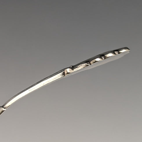 1845 British Antique Sterling Silver Tea Caddy Spoon FRANCIS CLARK