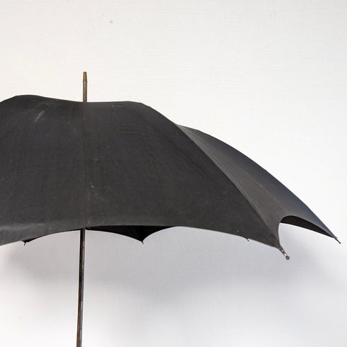 1905 年英國古董男士雨傘純銀和玳瑁樹脂手柄 86 厘米 S.FOX&Co.