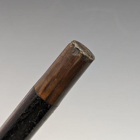 1929 年英國復古男士手杖純銀圓形手柄 91 厘米