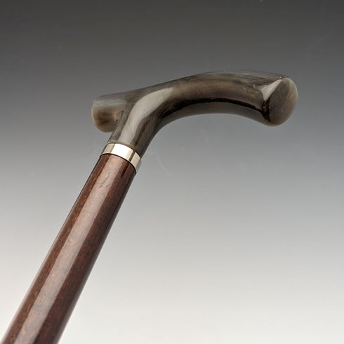 英國復古男式手杖喇叭風格樹脂手拿包手柄 95 厘米