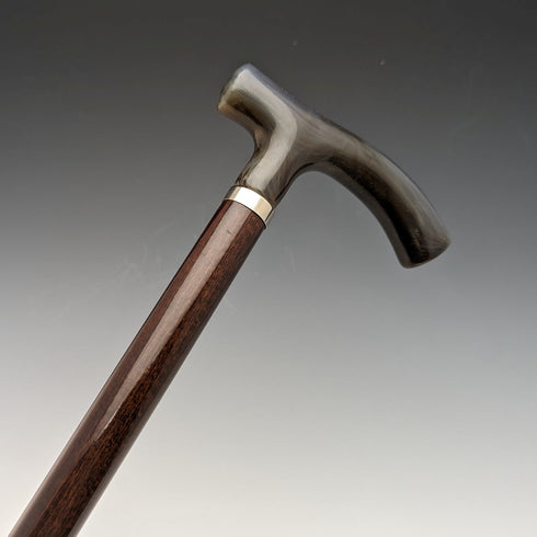 英國復古男式手杖喇叭風格樹脂手拿包手柄 95 厘米