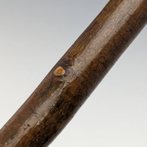 1919 年英國古董男士手杖純銀裝飾彎柄 88 厘米