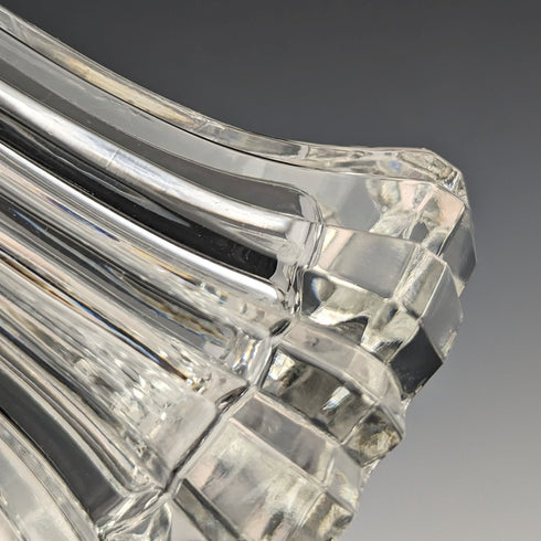 1906 年英國古董雕花玻璃調味品調味品純銀蓋子 WW Harrison