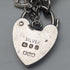 British vintage silver charm bracelet 100g
