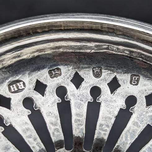 1782 年英國古董格魯吉亞純銀糖籃 190 克 Robert Hennel