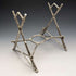 Circa 1900 British Antique Silver Plated Kettle & Burner Stand Set Walker & Hall