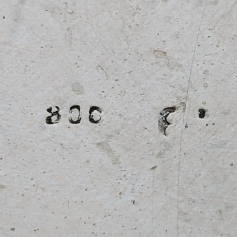 1900年頃 ドイツアンティーク 800シルバー製 ピアスディッシュ 412g