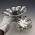 1933 British Vintage Sterling Silver Compote/Tazza Pair Total 335g Viners