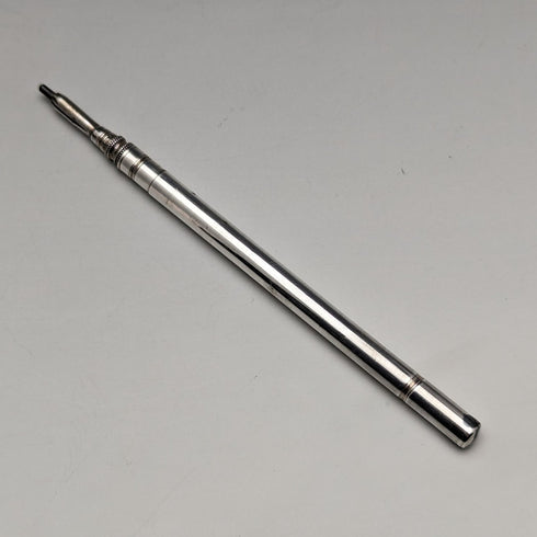 1900年 英国アンティーク 純銀製 両開き型カードケース Walker & Hall