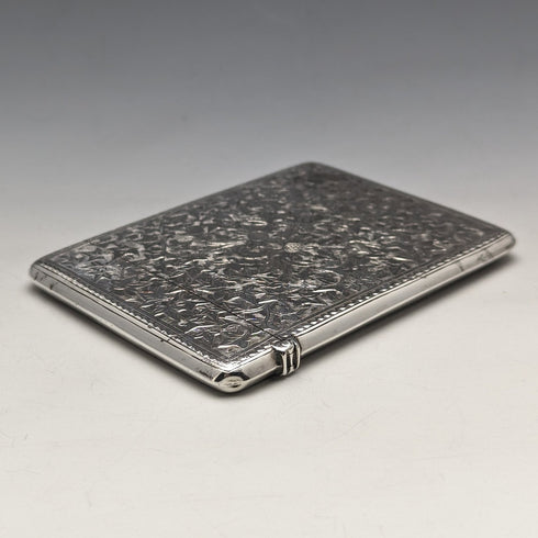 1887 年英國古董純銀卡包 76 克 George Unite