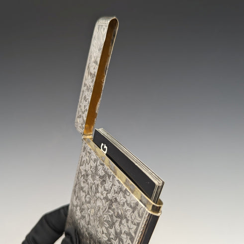 1887 年英國古董純銀卡包 76 克 George Unite