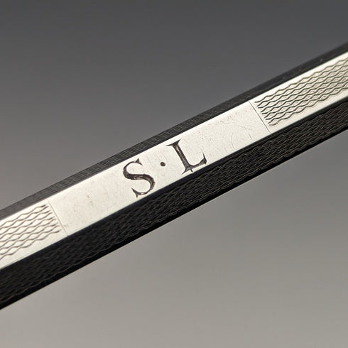 1964 年英國復古 Yard O 紅色六角形純銀推進式迷你鉛筆