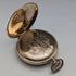 Antique Swiss Modernista Jumping Hour pocket watch works well