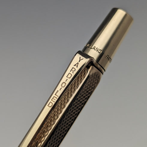 英国ヴィンテージ ヤード・オ・レッド ロールドゴールド製 ヘキサゴン 推進式ペンシル