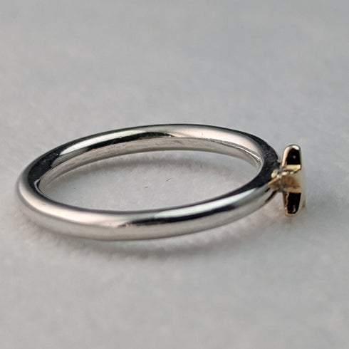 英國珠寶 9 克拉金星純銀戒指戒指 ALM