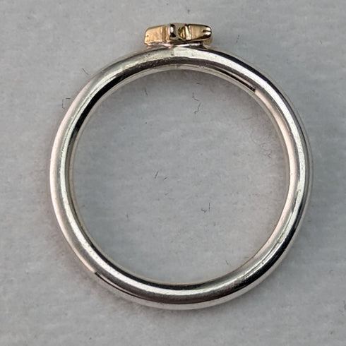 英國珠寶 9 克拉金星純銀戒指戒指 ALM