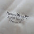 1950's British Vintage White Pearl Handle Cutlery 6 Pair Set with Case Mappin & Webb