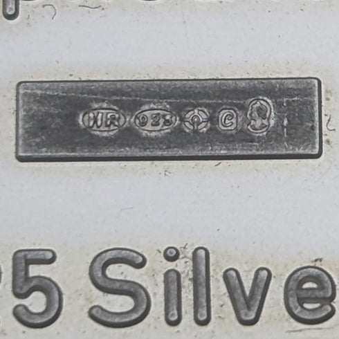 1977年 エリザベスⅡ世 戴冠25周年ジュビリー 純銀製 5ポンド切手レプリカ 40g