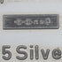 1977 年伊莉莎白二世 25 週年加冕週年紀念純銀 5 磅郵票複製品 40 克