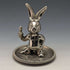 British Vintage Silver Plated Rabbit Figurine Seba