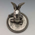 British Vintage Silver Plated Rabbit Figurine Seba
