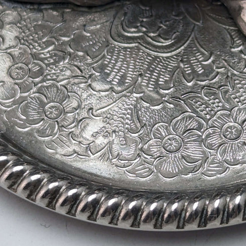 British Vintage Silver Plated Rabbit Figurine Seba