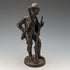 ヴィンテージ ブロンズ製 銃を持つ男性 フィギュリン