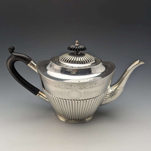 約 1895 年英國古董鍍銀茶壺 Mappin & Webb
