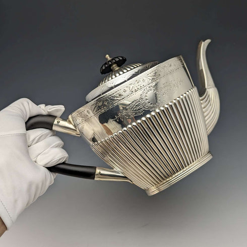 約 1895 年英國古董鍍銀茶壺 Mappin & Webb