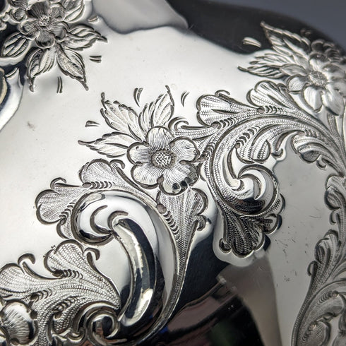 1900年頃 英国アンティーク シルバープレート製 ウォータージャグ Needham, Veal&Tyzach