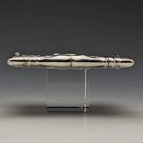 1907年 英国アンティーク 純銀製カードケース 84g Smith & Bartlam