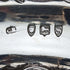 1893 British Antique Sterling Silver Finely Decorated Dish 154g Charles Boyton II