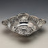 1893 British Antique Sterling Silver Finely Decorated Dish 154g Charles Boyton II
