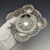 1893 British Antique Sterling Silver Finely Decorated Dish 154g Charles Boyton II