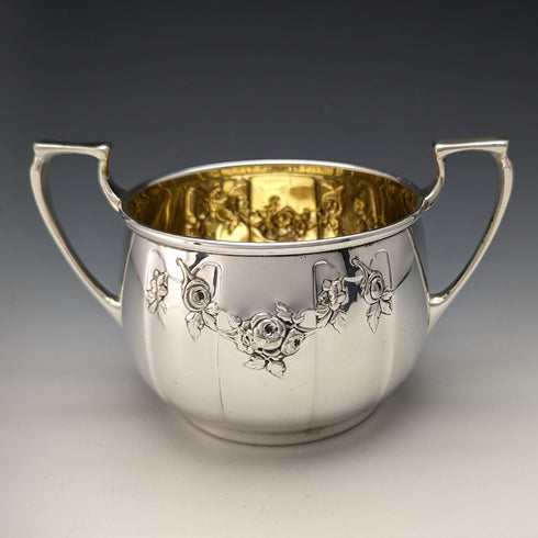 1921年頃 英国アンティーク シルバープレート製ティーセット Elkington