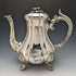 Circa 1840 British antique silver plated coffee pot