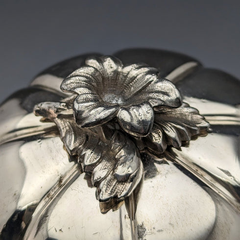 約 1840 年英國古董鍍銀咖啡壺