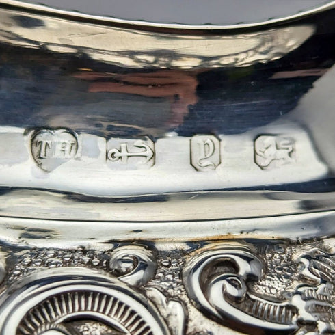 約 1898 年英國古董純銀奶油壺 100 克 Thomas Hayes