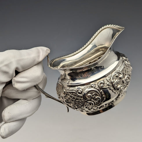 約 1898 年英國古董純銀奶油壺 100 克 Thomas Hayes