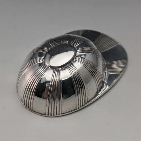 British Antique Silver Plated Jockey Cap Tea Caddy Spoon