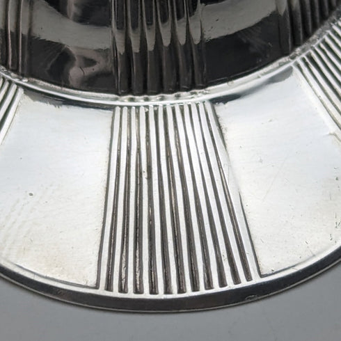 英国アンティーク シルバープレート製 ジョッキーキャップ型ティーキャディースプーン