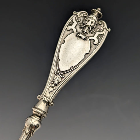 1900年頃 ドイツ製 コンチネンタルシルバー テーブルフォーク&スプーン