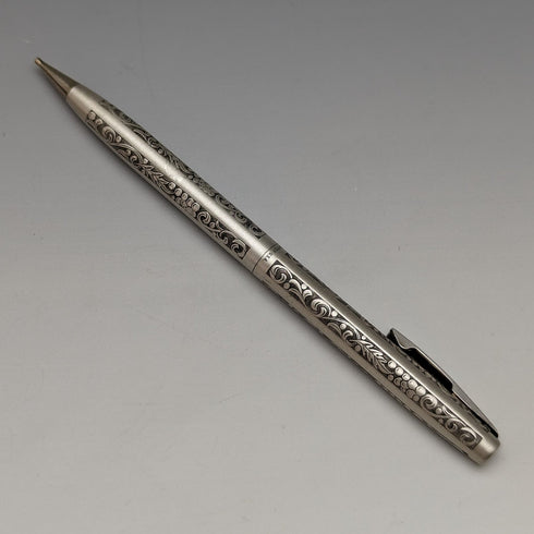 美國復古 Schafer 純銀自動鉛筆帶筆芯和盒