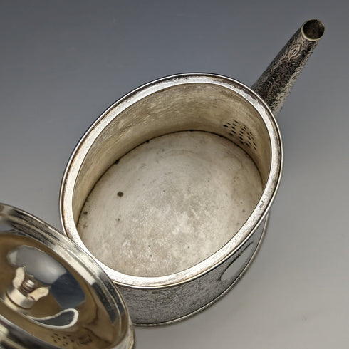 British Antique Silver Plated Bachelor Teapot Joseph Rodgers & Sons