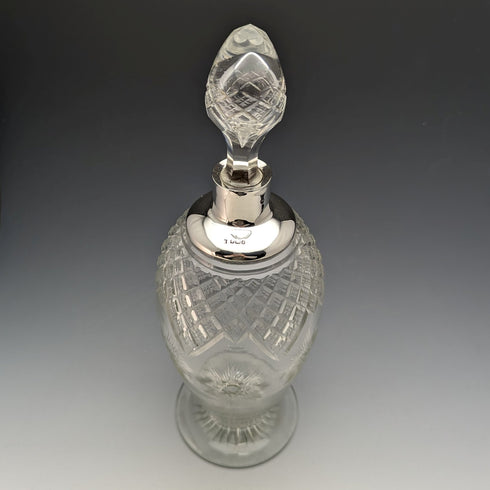 1910 年英國古董純銀醒酒器 Deakin & Sons