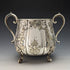 British Antique Silver Plated Sugar Bowl & Cream Jug