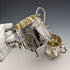 British Antique Silver Plated Sugar Bowl & Cream Jug